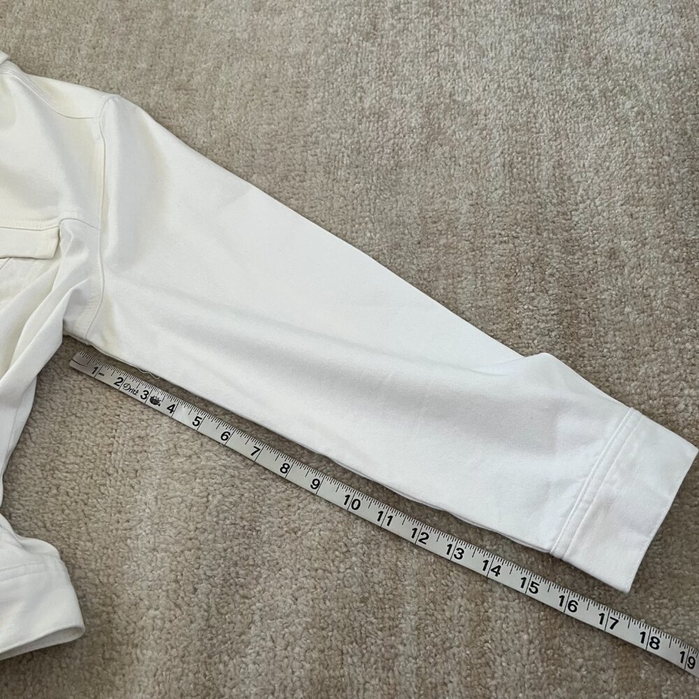 Liverpool White Denim Jeans Jacket 2X - Picture 7 of 12
